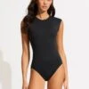 Seafolly Collective Cap Sleeve One Piece - Black
