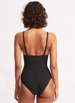 Willow One Piece - Black 10 Willow One Piece - Black -Outlet Seafolly Store 10993 924 Black 4