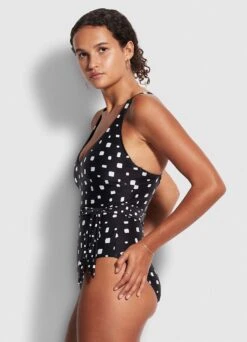 Soft Spot DD Maillot - Black 9 Soft Spot DD Maillot - Black -Outlet Seafolly Store 11000DD896 Black 3