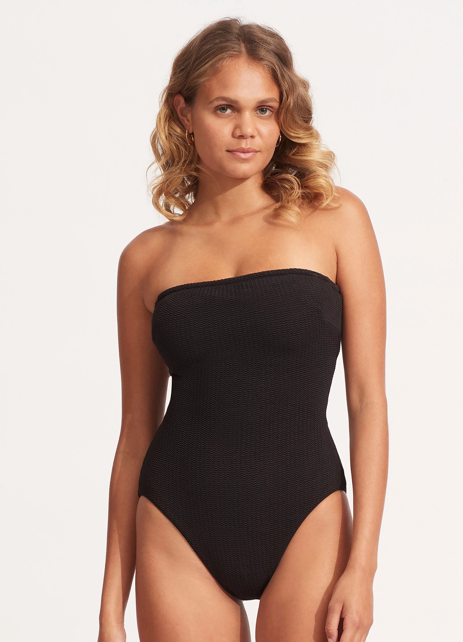 Sea Dive DD Bandeau One Piece - Black 4 Sea Dive DD Bandeau One Piece - Black - Image 2