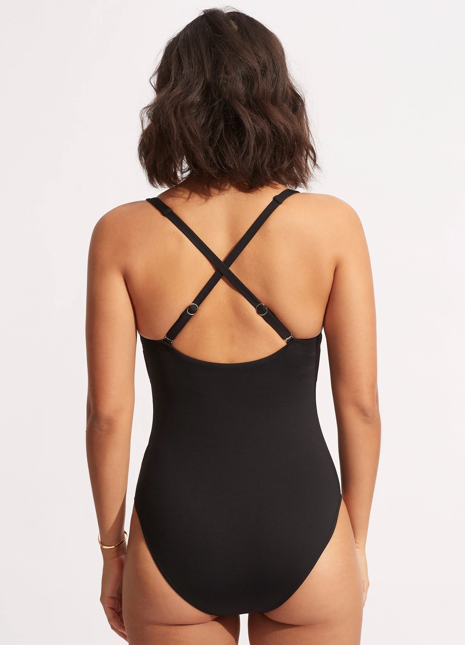 Sun Stripe One Piece - Black 6 Sun Stripe One Piece - Black - Image 4