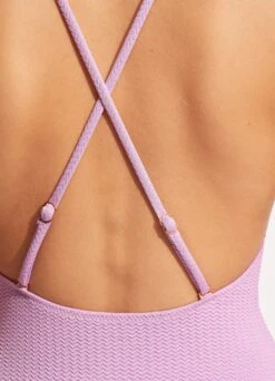 Sea Dive Scoop Neck One Piece - Lilac 10 Sea Dive Scoop Neck One Piece - Lilac -Outlet Seafolly Store 11065 861 Lilac 5