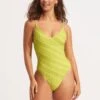 Marrakesh V Neck One Piece - Wild Lime -Outlet Seafolly Store 11071 911 Wild 20Lime 3