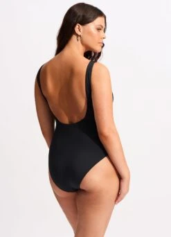 Seafolly Collective Tank One Piece - Black 15 Seafolly Collective Tank One Piece - Black -Outlet Seafolly Store 11079 942 Black 7