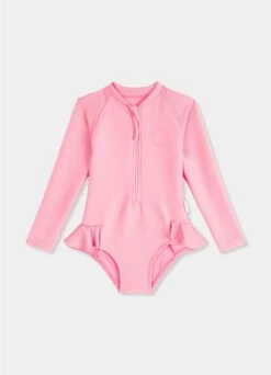 Girls Essentials Long Sleeve Paddles - Blossom