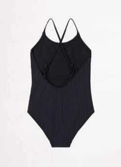 Girls Summer Essential Crossover Strap One Piece - Black 7 Girls Summer Essential Crossover Strap One Piece - Black -Outlet Seafolly Store 15736 Black 3