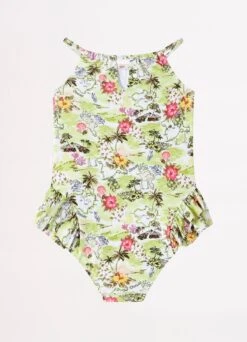 Girls Coast To Coast Halter Neck One - Lime Coast 9 Girls Coast To Coast Halter Neck One - Lime Coast -Outlet Seafolly Store 15804T LimeCoast 4