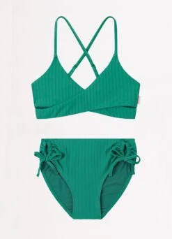Girls Wrap Bikini - Forest