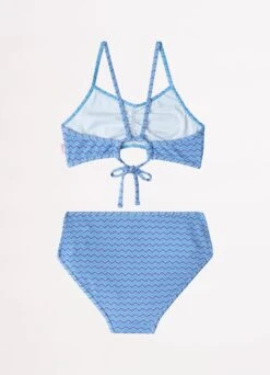 Girls Vanuatu Tie Feature Bikini - Zig Zag 7 Girls Vanuatu Tie Feature Bikini - Zig Zag -Outlet Seafolly Store 27187 ZigZag 3