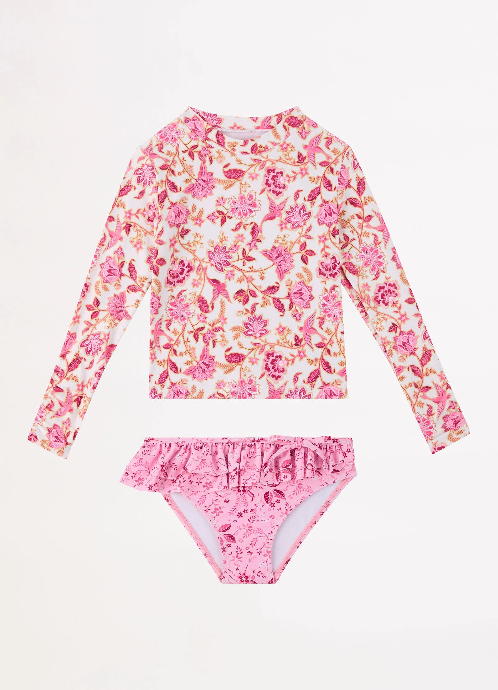 Silk Road Girls Ruffle Brief Surf Set - Spice 4 Silk Road Girls Ruffle Brief Surf Set - Spice - Image 2