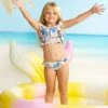 On Vacation Girls Ruffle Bikini - Azure -Outlet Seafolly Store 27230T Azure 1 50332a85 379a 4712 8024 d06a52a9e90d