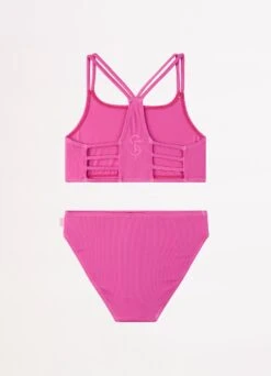 Essential Girls Multi Strap Bikini - Pink 7 Essential Girls Multi Strap Bikini - Pink -Outlet Seafolly Store 27240 Pink 3