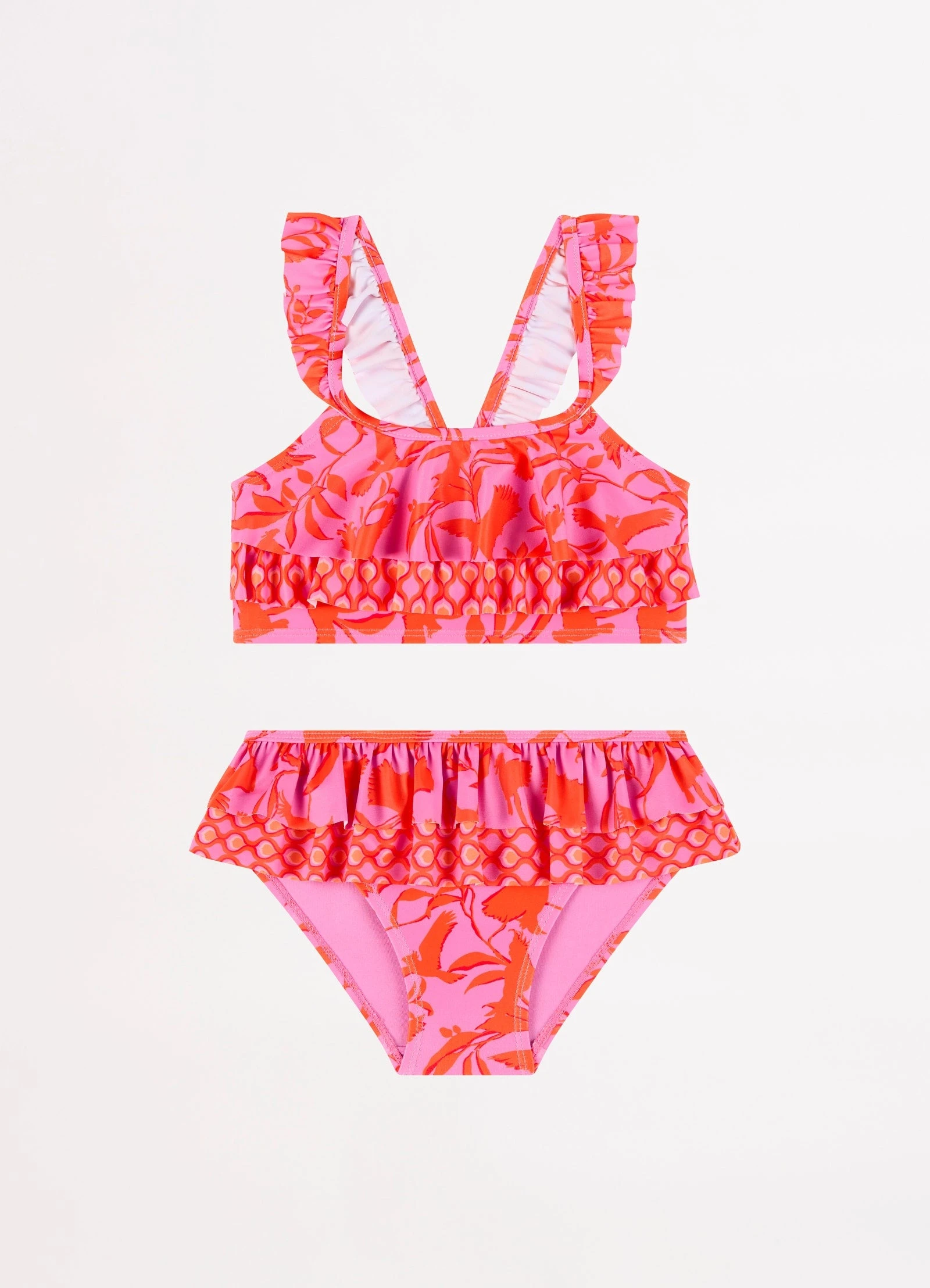 Birds Of A Feather Girls Bikini - Birds Feath 4 Birds Of A Feather Girls Bikini - Birds Feath - Image 2