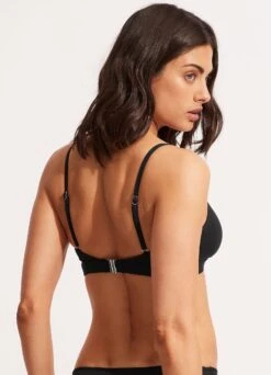 Seafolly Collective Hybrid Bralette - Black 12 Seafolly Collective Hybrid Bralette - Black -Outlet Seafolly Store 30580 942 Black 4