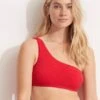 Sea Dive One Shoulder Top - Chilli Red 1 Sea Dive One Shoulder Top - Chilli Red -Outlet Seafolly Store 31018 861 Chilli 20Red 1