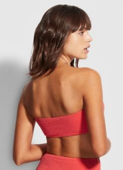 Sea Dive Tube Top - FiestaCoral 9 Sea Dive Tube Top - FiestaCoral -Outlet Seafolly Store 31034 861 FiestCoral 4