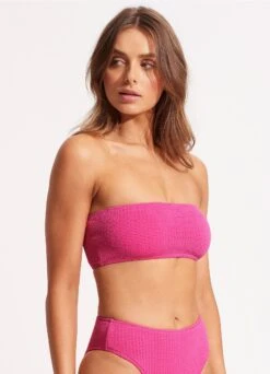 Sea Dive Tube Top - Fuchsia Ros 10 Sea Dive Tube Top - Fuchsia Ros -Outlet Seafolly Store 31034 861 FuchsiaRos 3