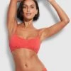 Sea Dive Bralette - Fiesta Coral 1 Sea Dive Bralette - Fiesta Coral -Outlet Seafolly Store 31173 861 FiestCoral 1