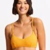 Sea Dive Bralette - Rockmelon 1 Sea Dive Bralette - Rockmelon -Outlet Seafolly Store 31173 861 Rockmelon 3