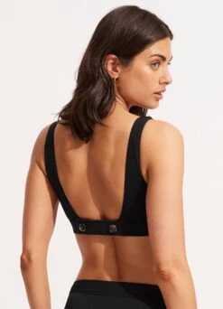 Seafolly Collective Tank Bra - Black 11 Seafolly Collective Tank Bra - Black -Outlet Seafolly Store 31254 942 Black 4