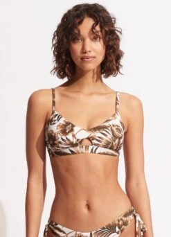 Island In The Sun Bralette - Ecru -Outlet Seafolly Store 31260 946 Ecru 3