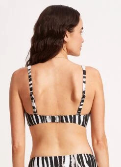Zahara DD Fixed Tri Bra - Black -Outlet Seafolly Store 31306DD953 Black 5