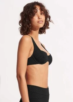 Willow Underwire Bra - Black -Outlet Seafolly Store 31345 924 Black 3