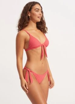 Havana Fixed Tri - Sun Kissed Coral -Outlet Seafolly Store 31388 815 SunKisdCrl 5