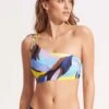 Tropfest One Shoulder Top With Tie - True Navy 2 Tropfest One Shoulder Top With Tie - True Navy -Outlet Seafolly Store 31394 978 True 20Navy 1
