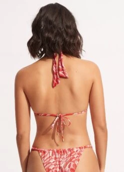 Poolside Slide Tri - Pink Chintz -Outlet Seafolly Store 31401 954 PinkChintz 5