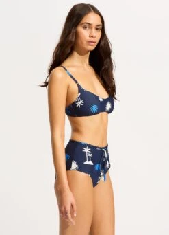 La Palma Bralette Bikini Top - True Navy 9 La Palma Bralette Bikini Top - True Navy -Outlet Seafolly Store 31465 075 True 20Navy 5
