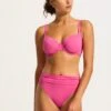 Seafolly Collective DD Cup Underwire Bikini Top - Hot Pink