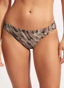 Poolside Reversible Hipster - Sepia 14 Poolside Reversible Hipster - Sepia -Outlet Seafolly Store 40473 954 Sepia 3