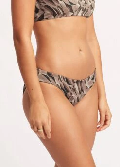 Poolside Reversible Hipster - Sepia 18 Poolside Reversible Hipster - Sepia -Outlet Seafolly Store 40473 954 Sepia 7