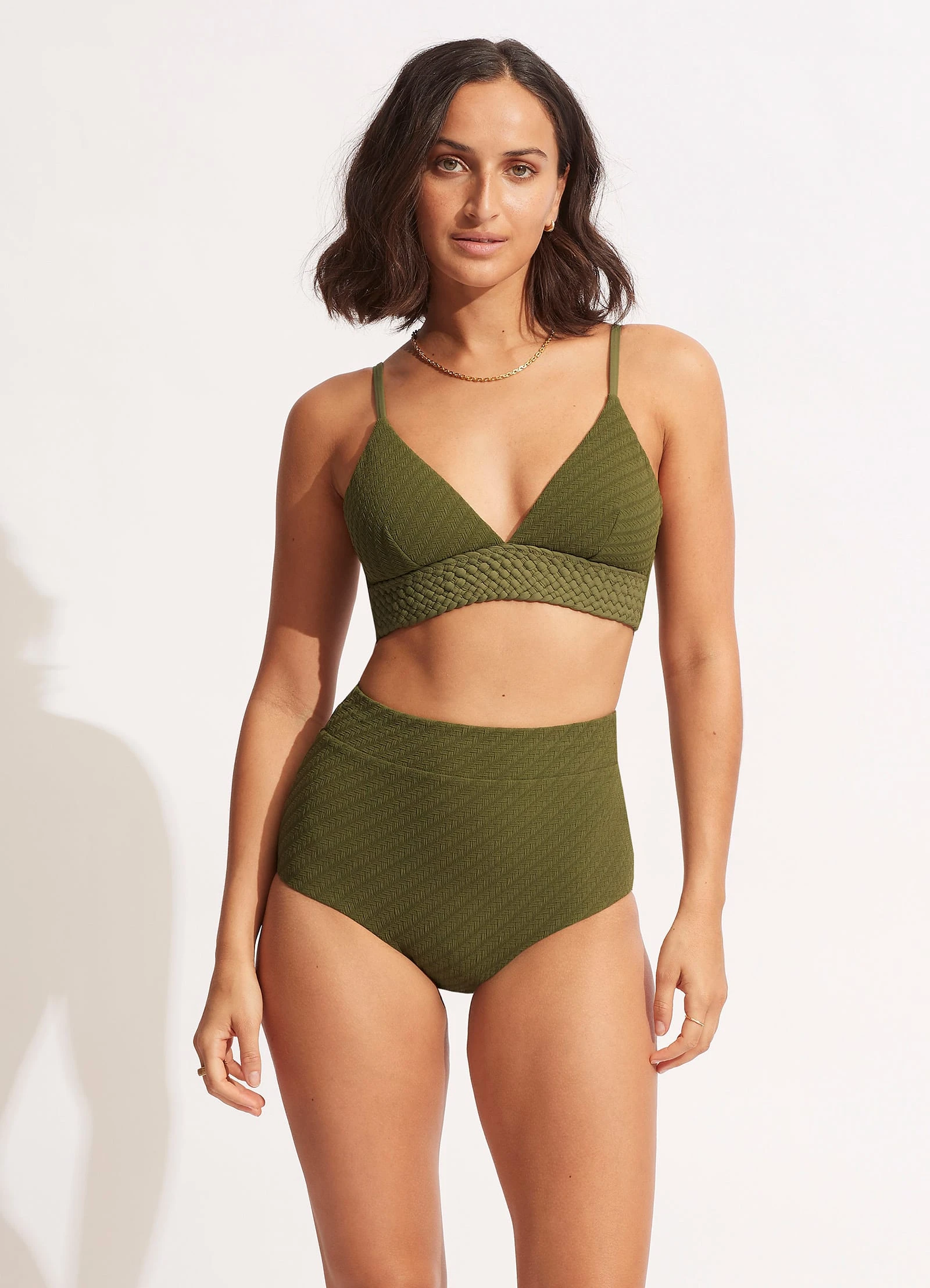 Willow High Waisted Pant - Avocado 3 Willow High Waisted Pant - Avocado