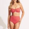 Sienna High Waisted Pant - Chilli Red 1 Sienna High Waisted Pant - Chilli Red -Outlet Seafolly Store 40558 976 Chilli 20Red 1