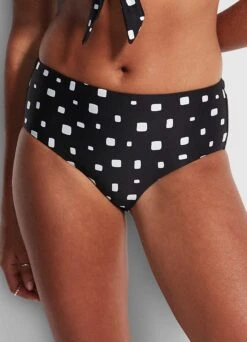 Soft Spot Wide Side Retro - Black 11 Soft Spot Wide Side Retro - Black -Outlet Seafolly Store 40586 896 Black 5