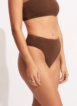 Sea Dive High Rise Pant - Tiramisu 10 Sea Dive High Rise Pant - Tiramisu -Outlet Seafolly Store 40609 861 Tiramisu 4