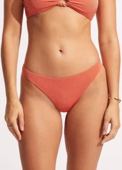 Poolside High Cut Rio - Pink Chintz -Outlet Seafolly Store 40682 959 PinkChintz 3