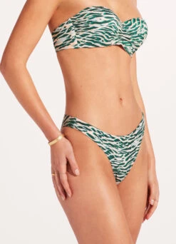 Wild At Heart High Cut Rio - Evergreen 10 Wild At Heart High Cut Rio - Evergreen -Outlet Seafolly Store 40682 988 Evergreen 4