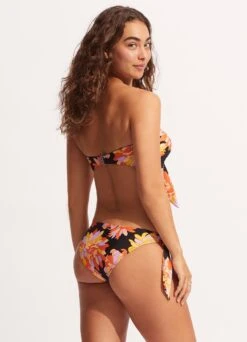 Palm Springs Tie-Side Pant - Black -Outlet Seafolly Store 40683 703 Black 6