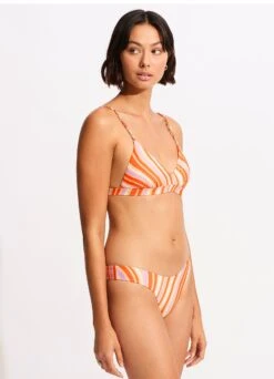 Mod Squad High Cut Rio - Mandarin -Outlet Seafolly Store 40707 050 Mandarin 5