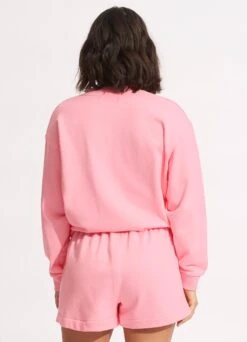 Originals Crew Sweat - Pink 15 Originals Crew Sweat - Pink -Outlet Seafolly Store 54569 TO Pink 6