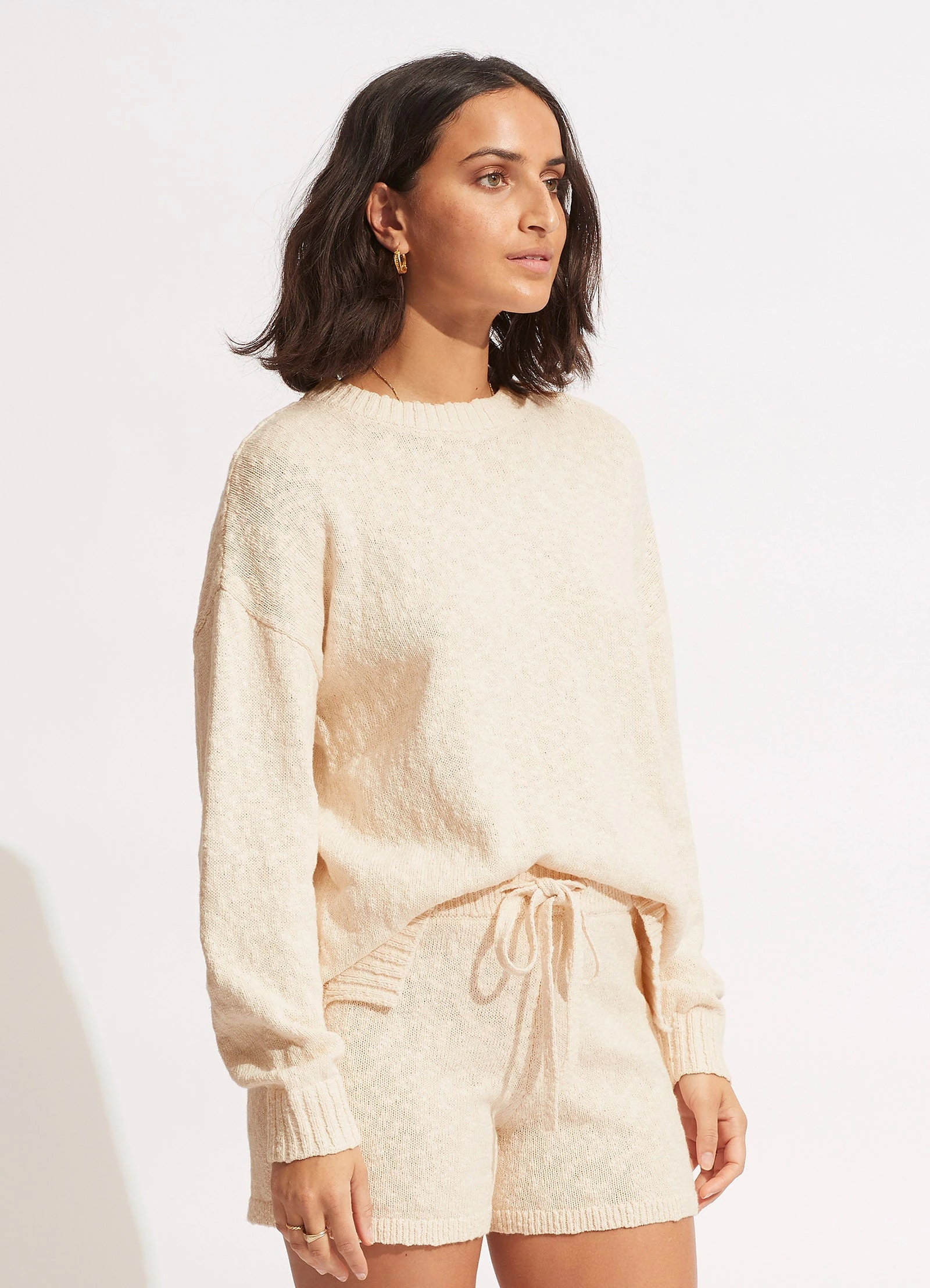 Boucle Sweater - Sand 4 Boucle Sweater - Sand - Image 2