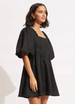 Shoreline Cover Up - Black 10 Shoreline Cover Up - Black -Outlet Seafolly Store 54736 CU Black 3
