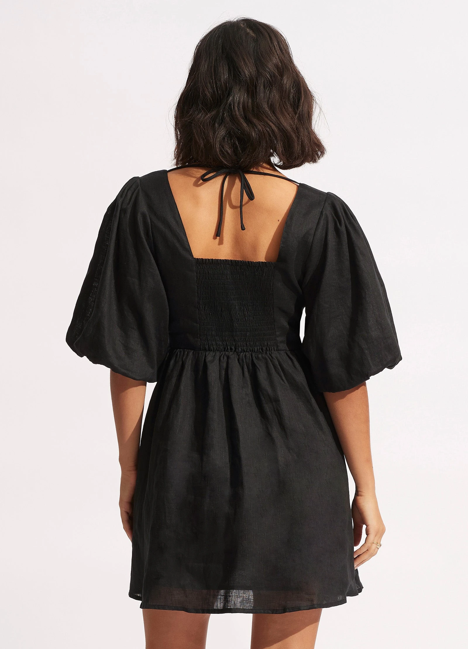 Shoreline Cover Up - Black 6 Shoreline Cover Up - Black - Image 4