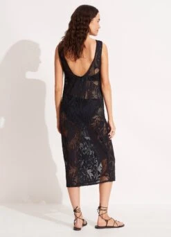 Islands Cover Up - Black 11 Islands Cover Up - Black -Outlet Seafolly Store 54749 CU Black 4