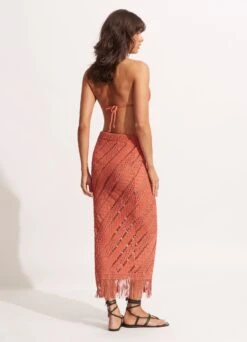 Marrakesh Skirt - Cinnamon -Outlet Seafolly Store 54847 SK Cinnamon 6