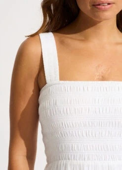 Faithful Midi - White 9 Faithful Midi - White -Outlet Seafolly Store 54865 DR White 6