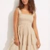 Faithful Mini Dress - Natural 2 Faithful Mini Dress - Natural -Outlet Seafolly Store 54866 DR Natural 1